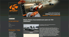 Desktop Screenshot of k-sport-germany.com